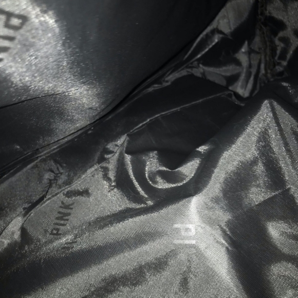 Victoria's Secret Pink Duffle Bag- Multi with Rose Gold Sequin Logo - Picture 5 of 5